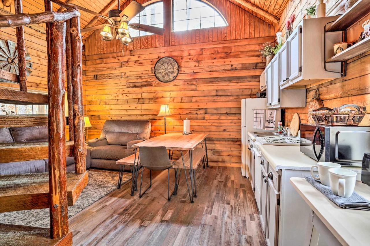 Broken Bow Log Cabin With Fire Pit, Pond, And Deck! Esterno foto